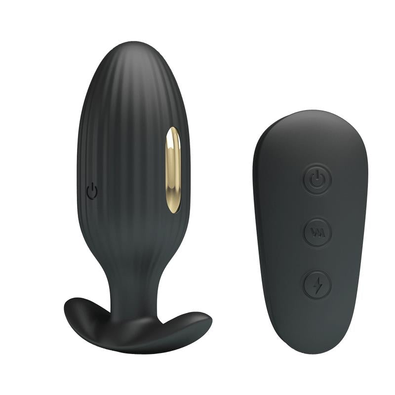 Royal Pleasure Butt Plug with Electro Stimulation USB