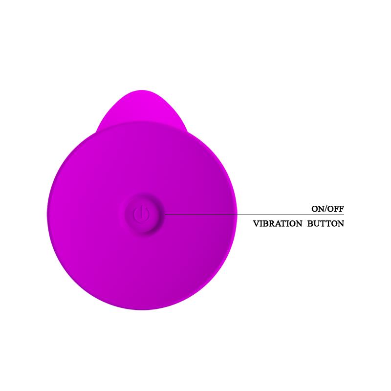 Pretty Love Vibrating Butt Plug Purple