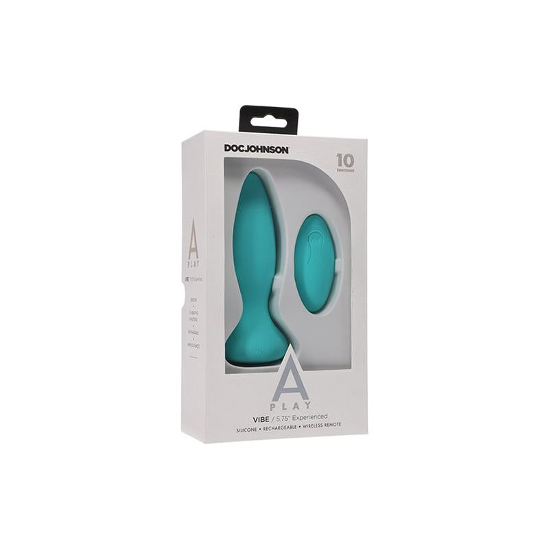 Vibrating Butt Plug Vibe Experienced Turquoise