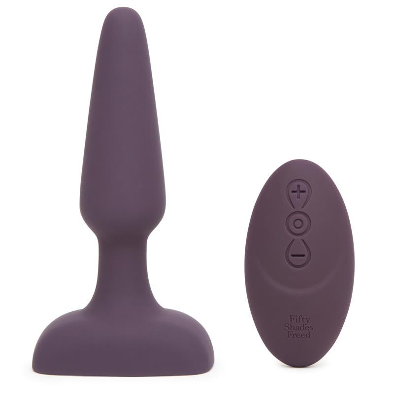 Feel So Alive Vibrating Butt Plug Remote Control Rechargeable USB