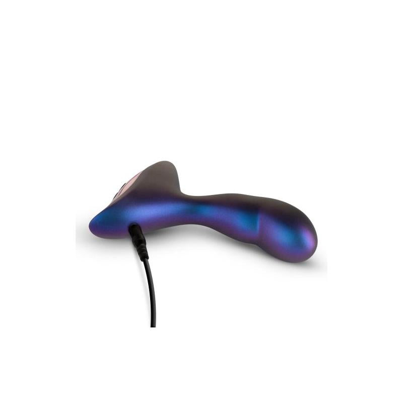 Intergalactic Butt Plug with Vibration and Remote Control Curved Tip USB