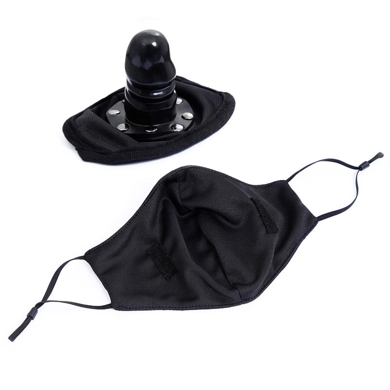 Face Mask with Detachable Dildo