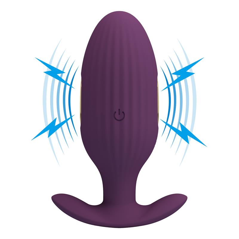 Jefferson Anal Plug with Vibration and Electroshock with App