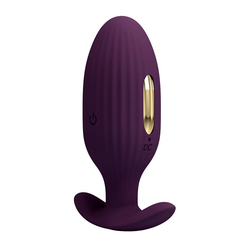 Jefferson Anal Plug with Vibration and Electroshock with App