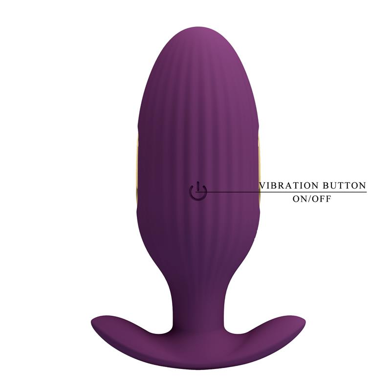 Jefferson Anal Plug with Vibration and Electroshock with App